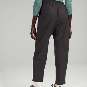 Lululemon Light Utilitech High Rise Cargo Utility Pants Joggers, Charcoal, 29